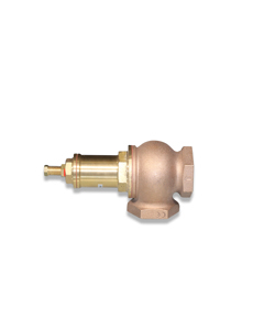 Safety valve 2 1/2" brs/type02 set pressure 3-8 bar